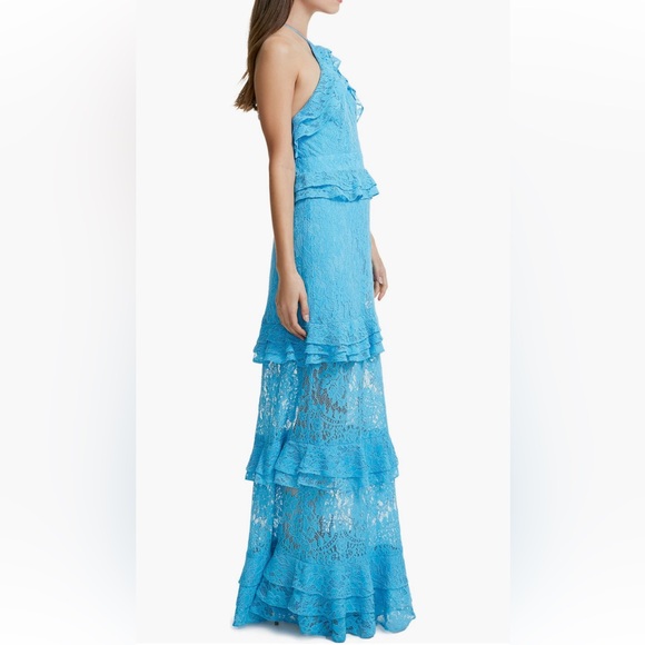 AFRM Violet Ruffle Maxi Dress NWT - Picture 5 of 6